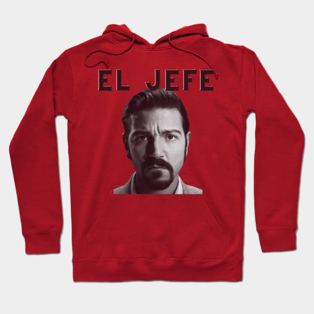 Felix "El Jefe" from Narcos Mexico Hoodie by TexasRancher